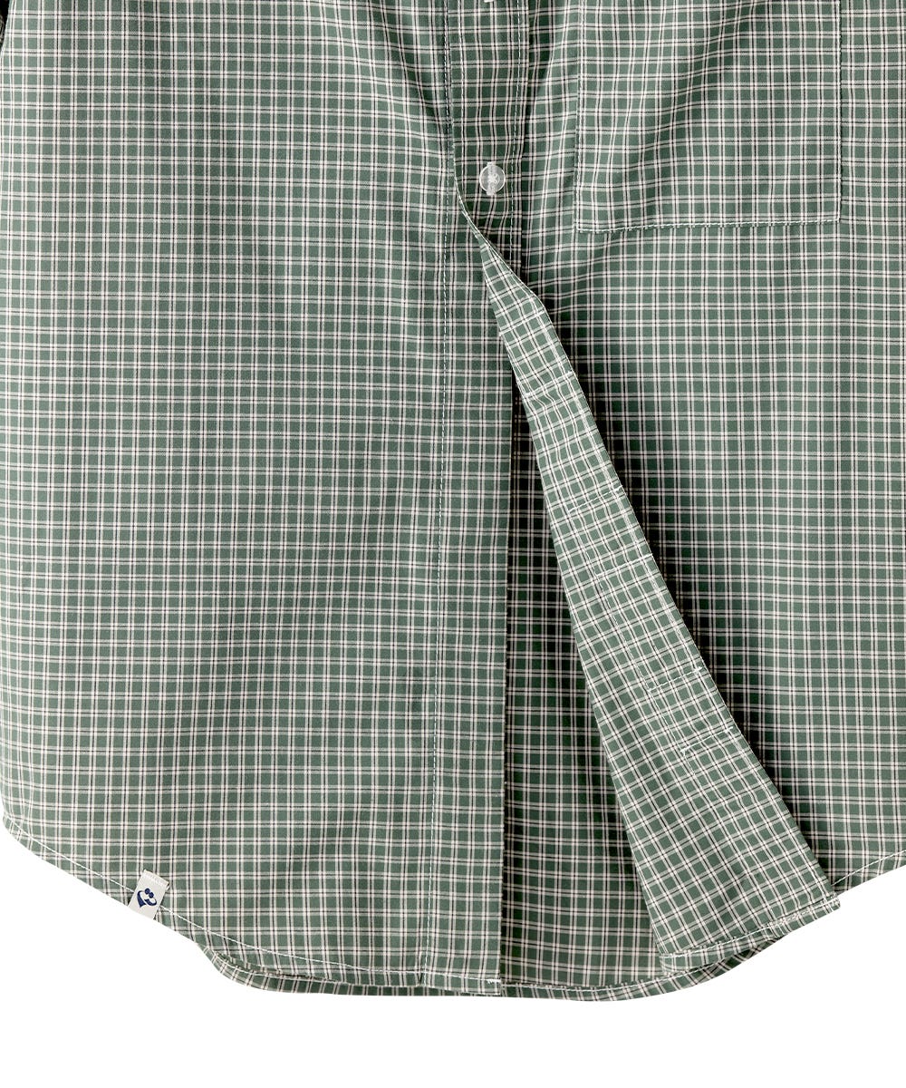 Magnetic Buttons Men's Short Sleeve Shirt - Silverts 5