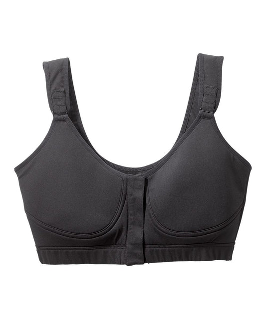 Women's Front Hook Full Coverage Bra (Adjustable Straps) - Silverts 1