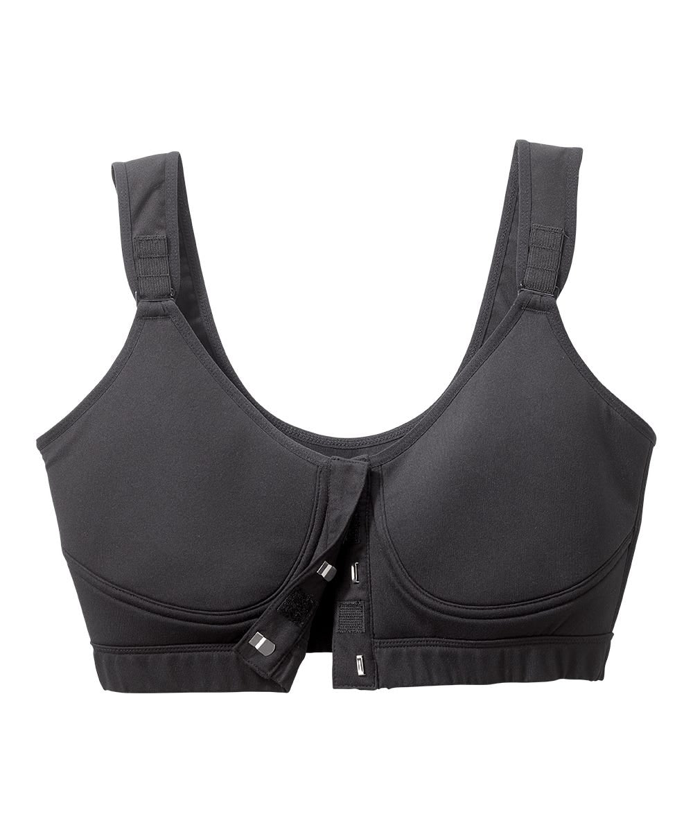 Women's Front Hook Full Coverage Bra (Adjustable Straps) - Silverts 7
