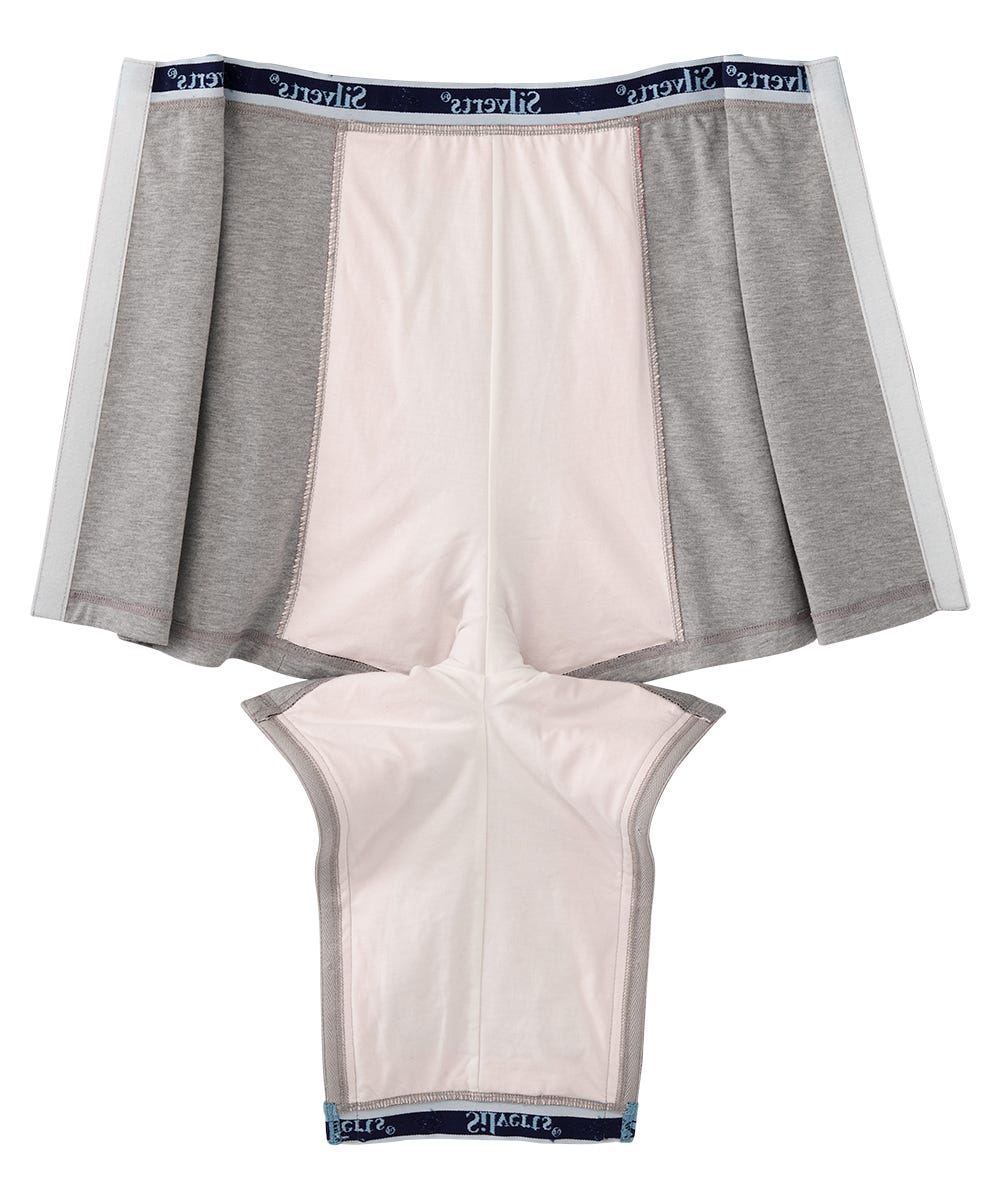 Men's 3-Pack Open Front Underwear - Silverts 8