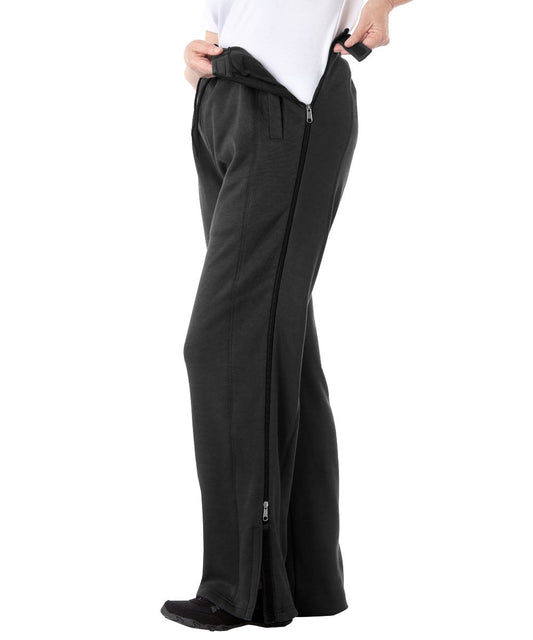 Quality Mens Side Zip Pants - Clearance - Silverts 1