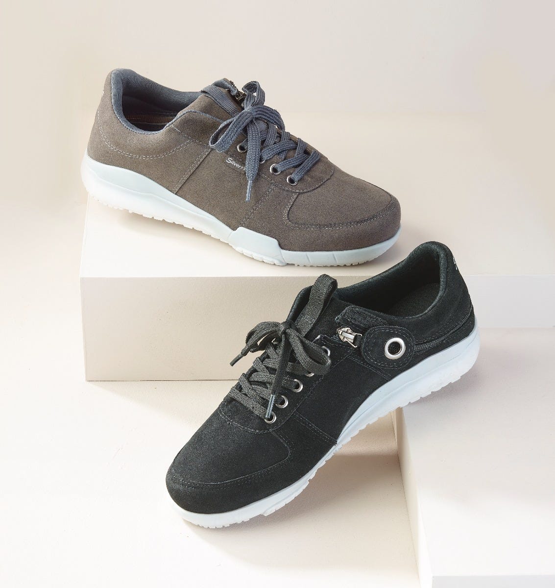 Mens Zipper Access Shoes - Silverts 2