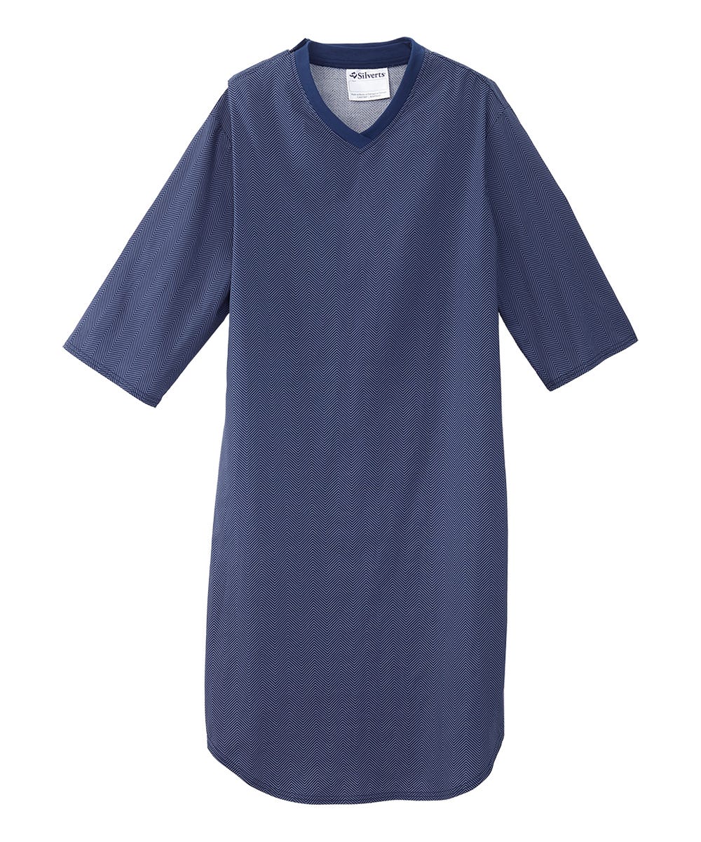 Men's Classic Comfort Hospital Gown - Silverts 12