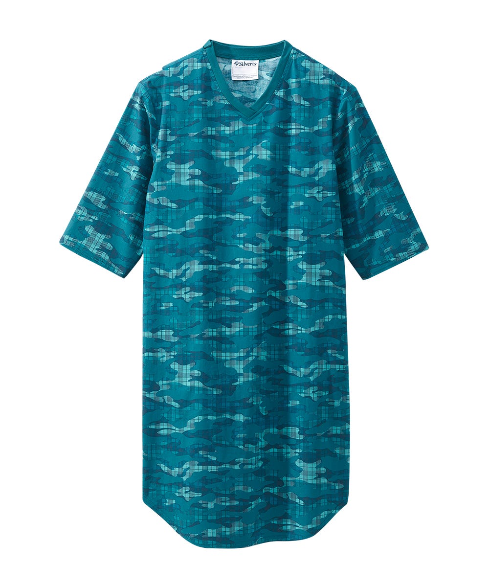 Men's Classic Comfort Hospital Gown - Silverts 8