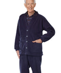 Men's Adaptive Soft Fleece Cardigans - Silverts 3