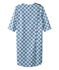 Men's Flannel Hospital & Home Care Gown - Silverts 13