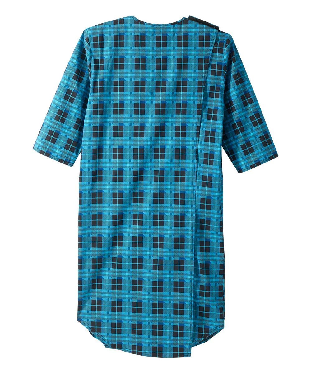 Men's Flannel Hospital & Home Care Gown - Silverts 31