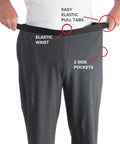 Mens Arthritis Easy Grip Wide Leg Pull On Pants - Clearance - Silverts 10