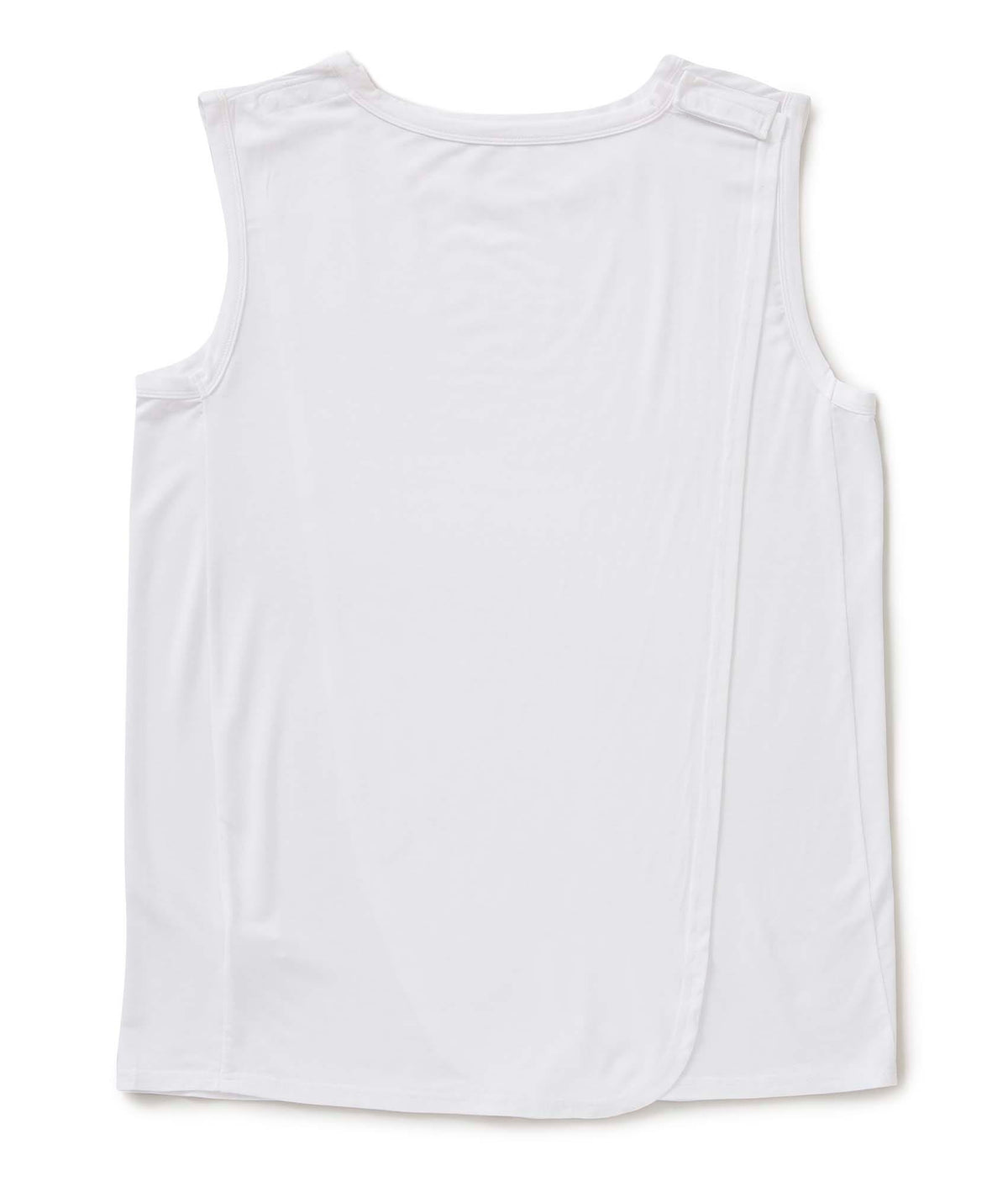 Mens Soft Modal Open Back Undervest - Silverts 4