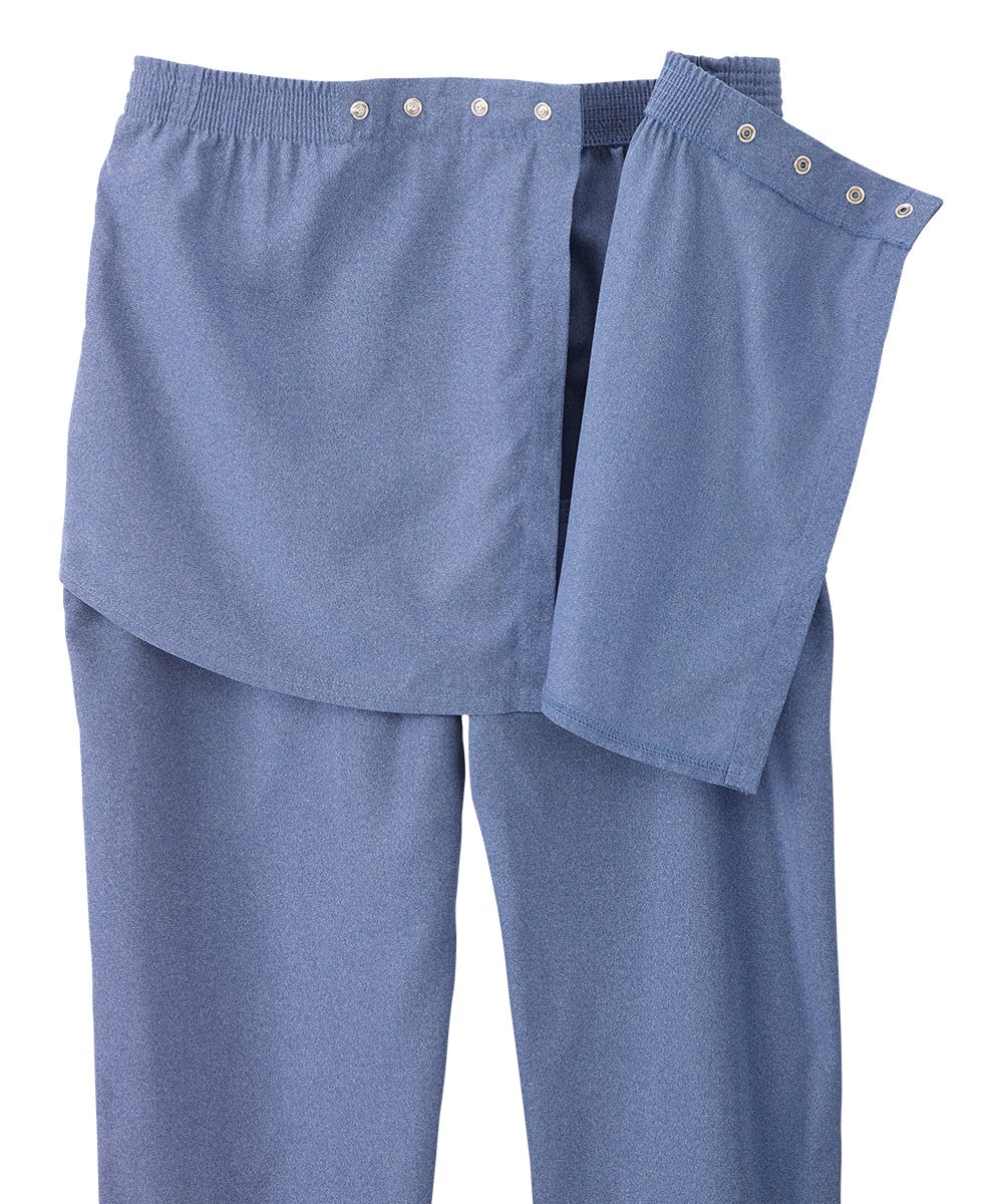 Wheelchair Gabardine Pants for Men - Clearance - Silverts 2