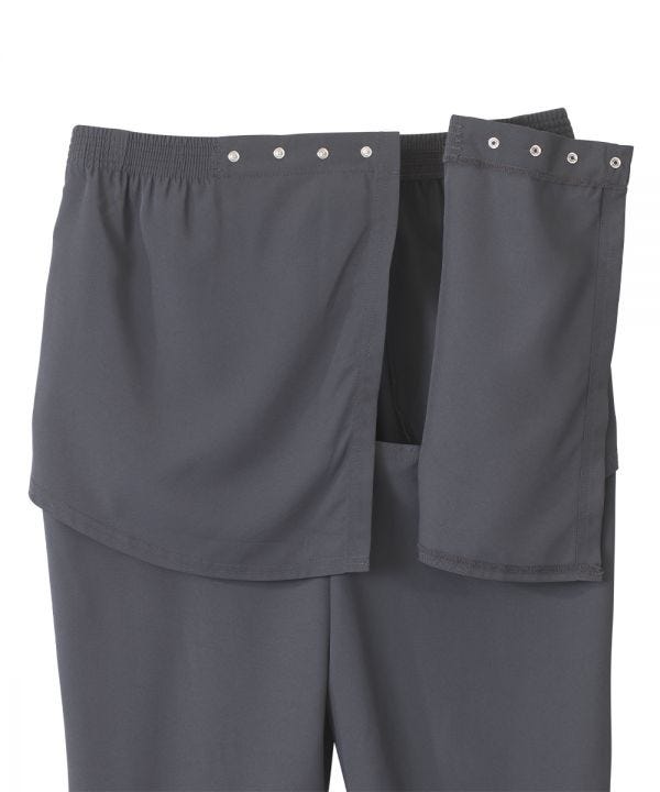 Men's Open Back Gabardine Pant - Silverts 8