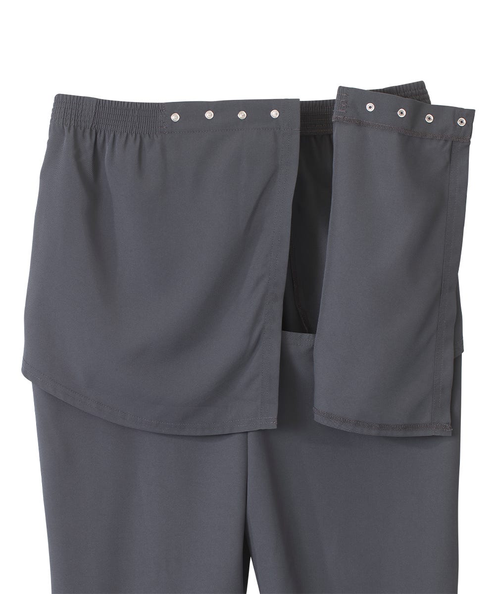 Men's Open Back Gabardine Pant - Silverts 3