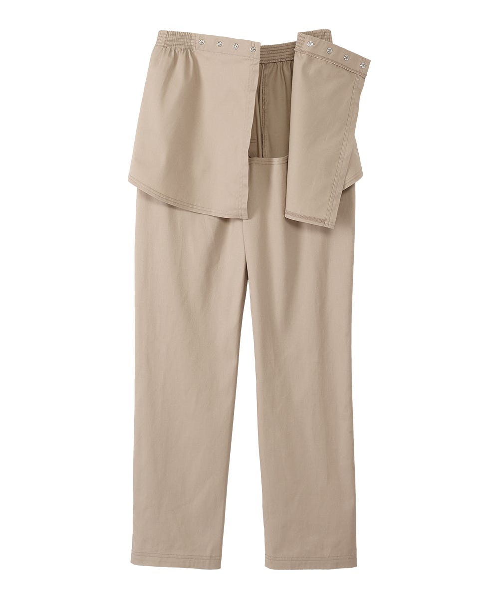 Men's Open Back Cotton Trouser Pant - Silverts 2