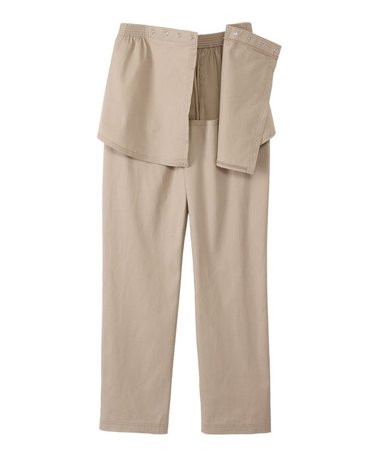 Men's Open Back Cotton Trouser Pant - Silverts 2