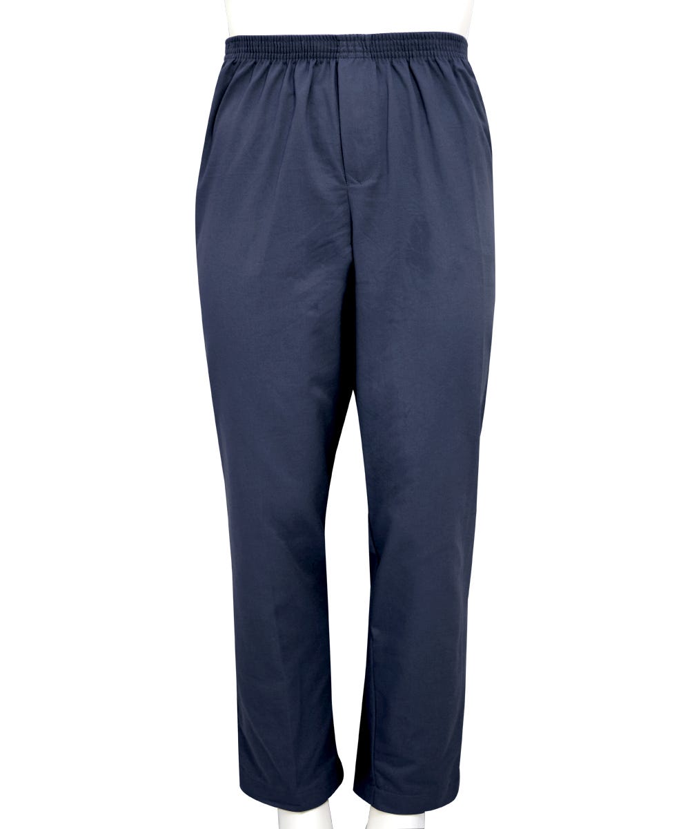 Men's Open Back Cotton Trouser Pant - Clearance - Silverts 14