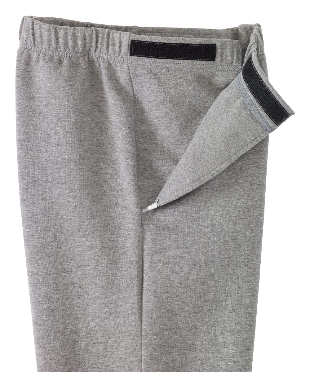 Men's Easy Touch Side Closure Fleece Pant - Silverts 15
