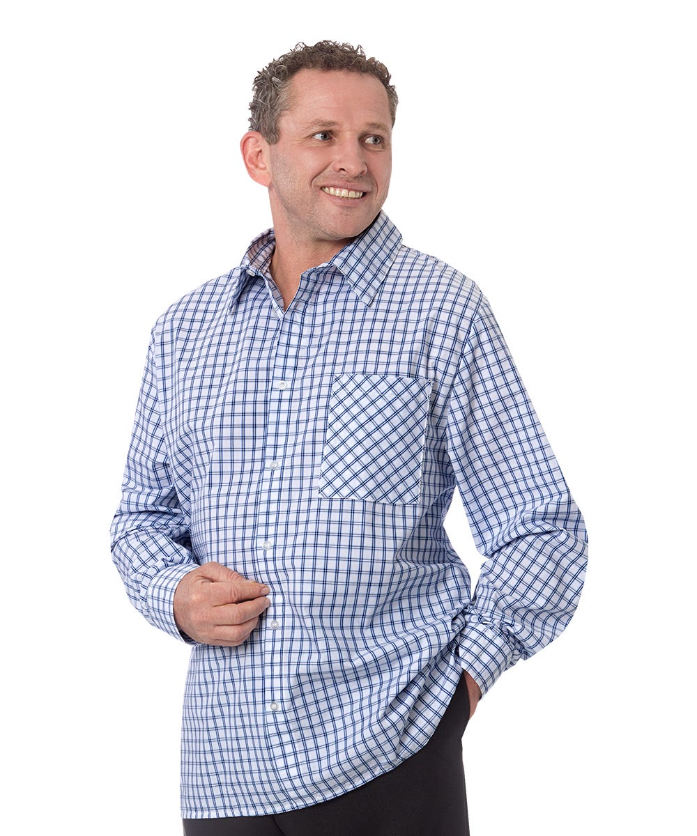 Men's Open Back Adaptive Sport Shirt - Silverts 24