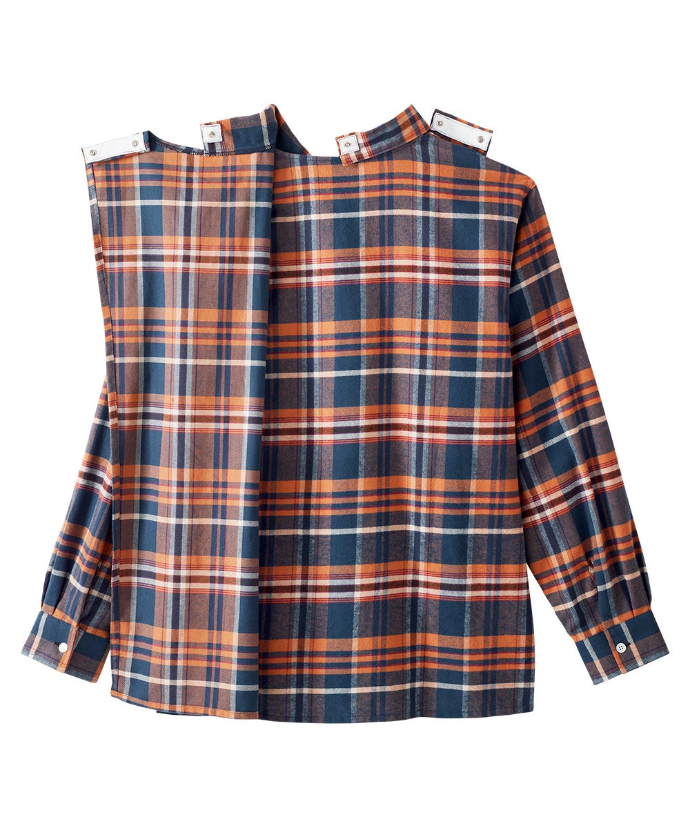 Men's Open Back Adaptive Sport Shirt - Clearance - Silverts 12