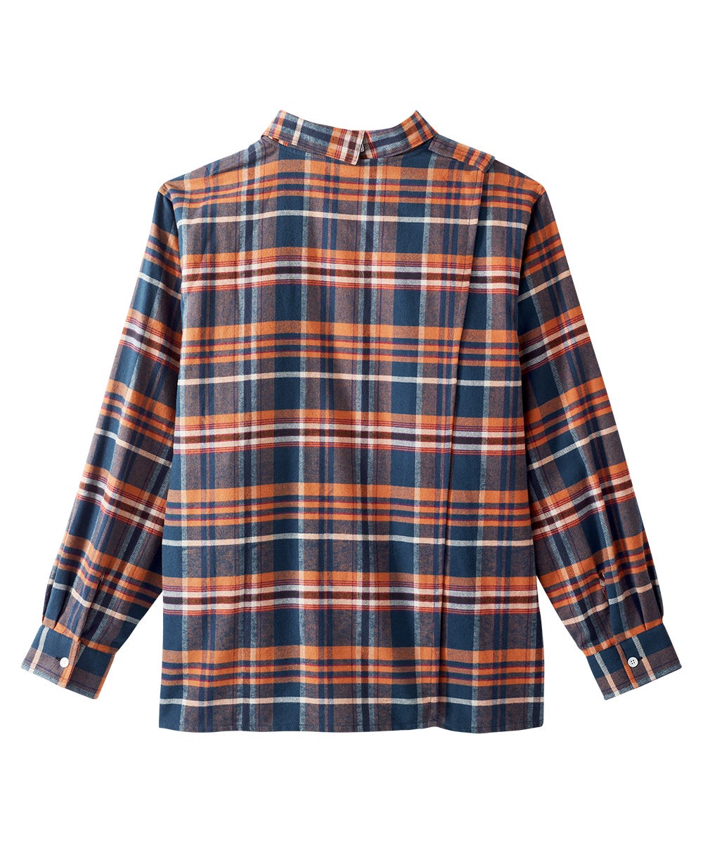Men's Open Back Adaptive Sport Shirt - Clearance - Silverts 6