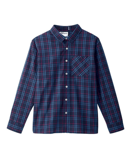 Men's Open Back Adaptive Sport Shirt - Silverts 1