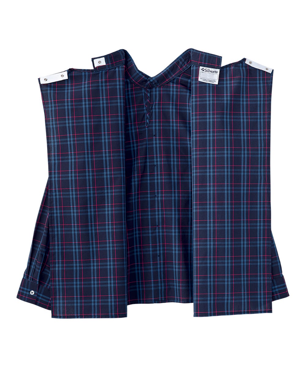 Men's Open Back Adaptive Sport Shirt - Silverts 3