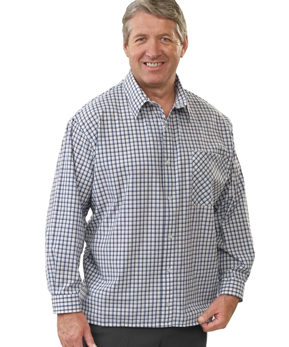 Men's Open Back Adaptive Sport Shirt - Silverts 29