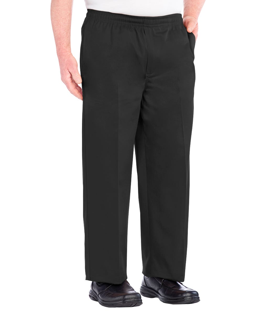 Regular Mens Cotton Elastic Waist Pant - Clearance - Silverts 8