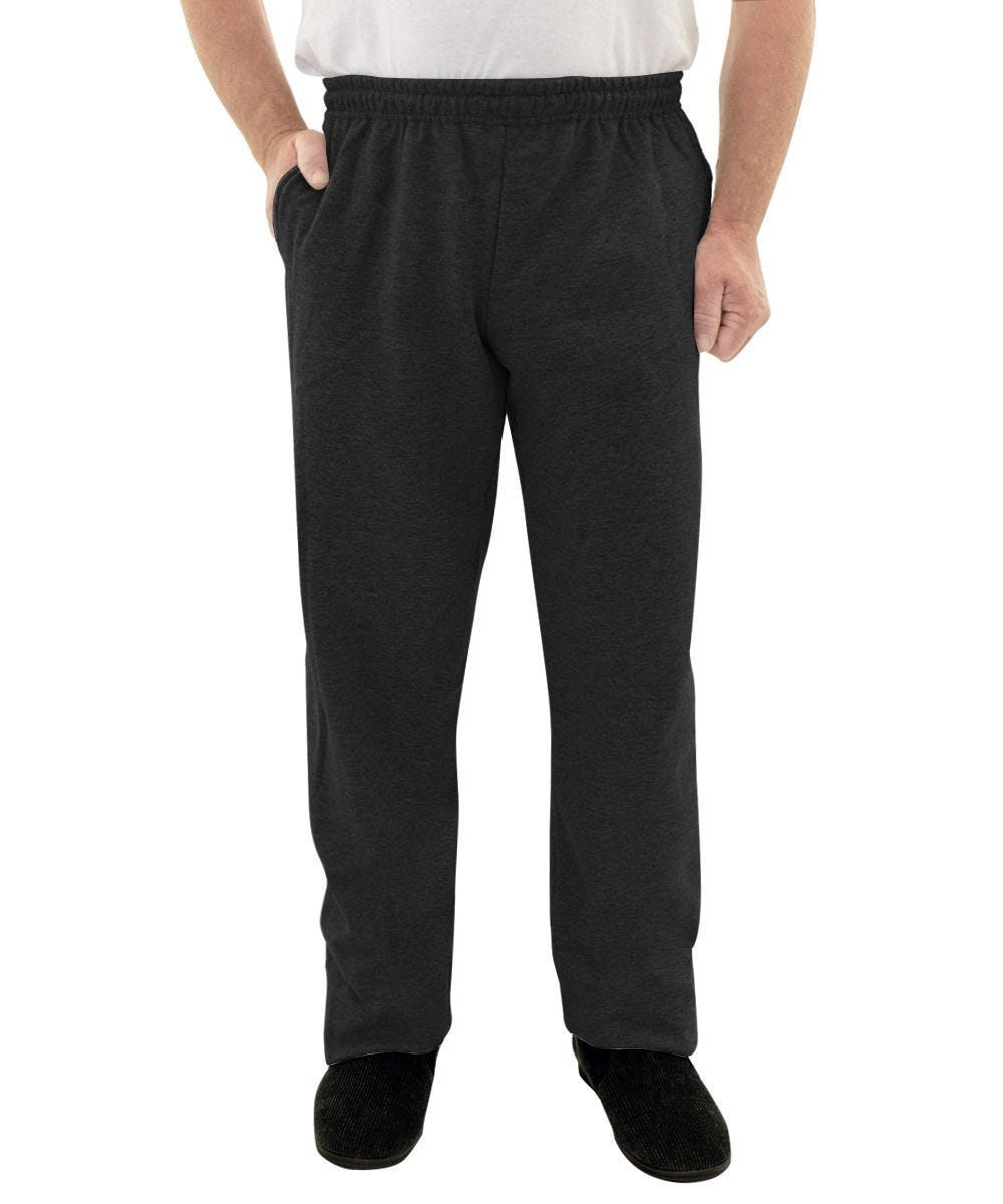 Men's Self Dressing Pull On Fleece Pant - Silverts 9