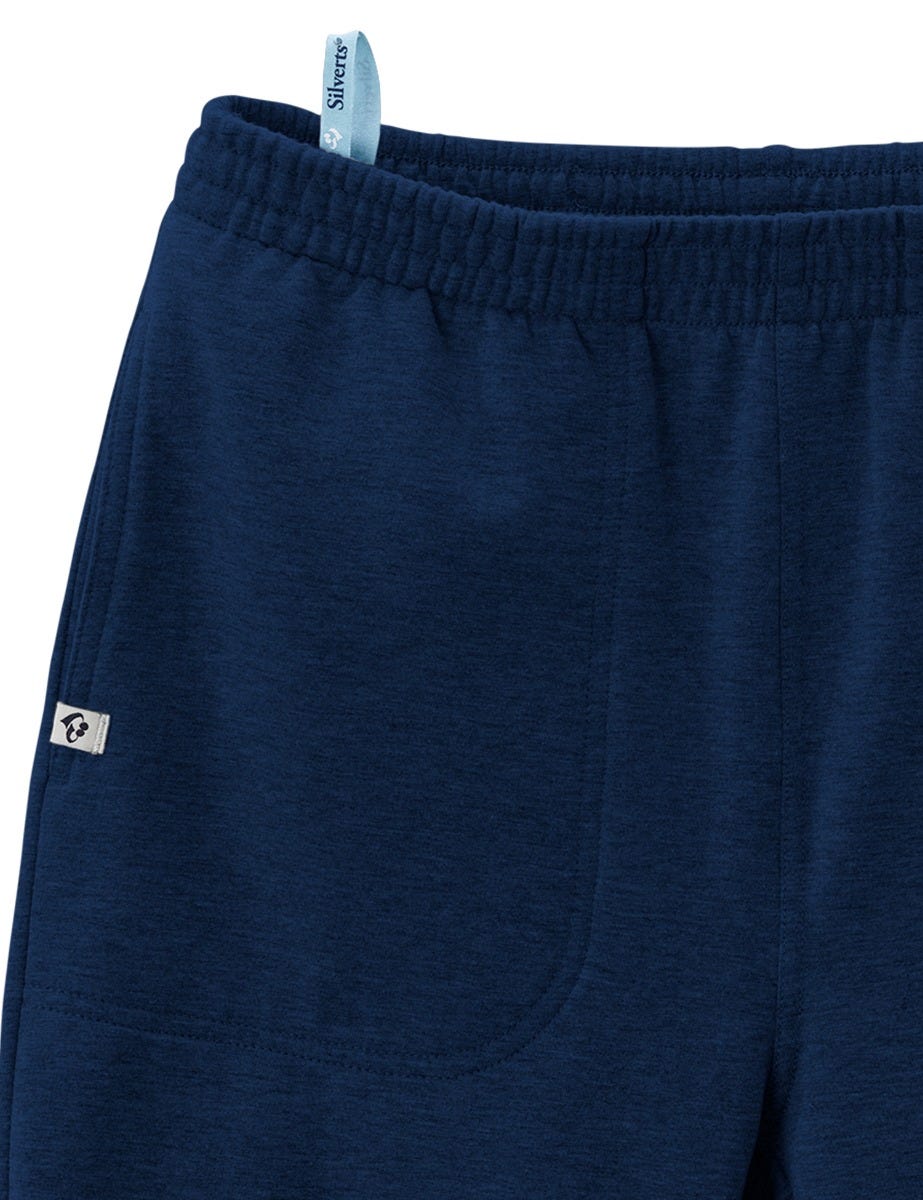 Men's Self Dressing Pull On Fleece Pant - Silverts 60