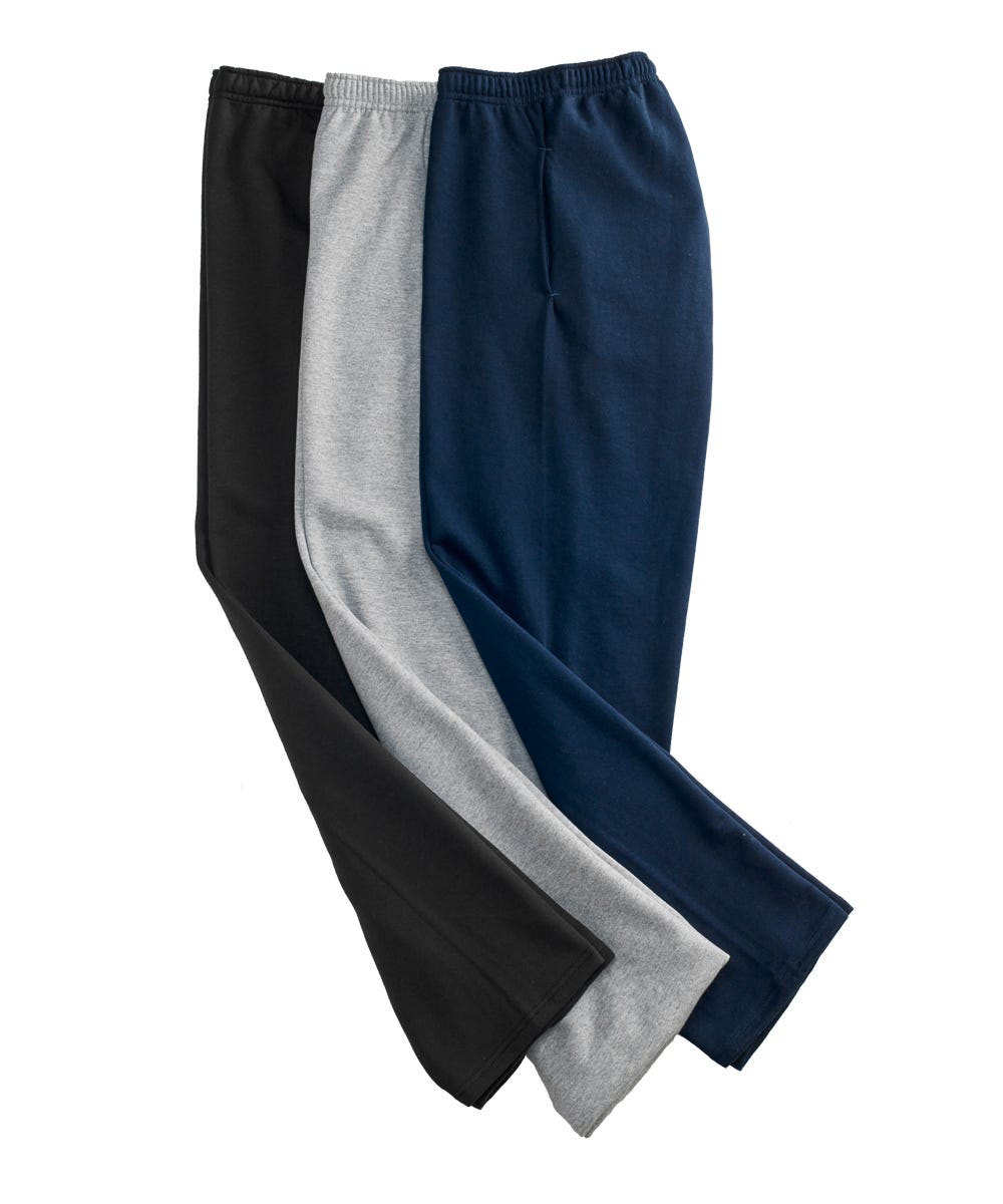 Men's Self Dressing Pull On Fleece Pant - Silverts 4
