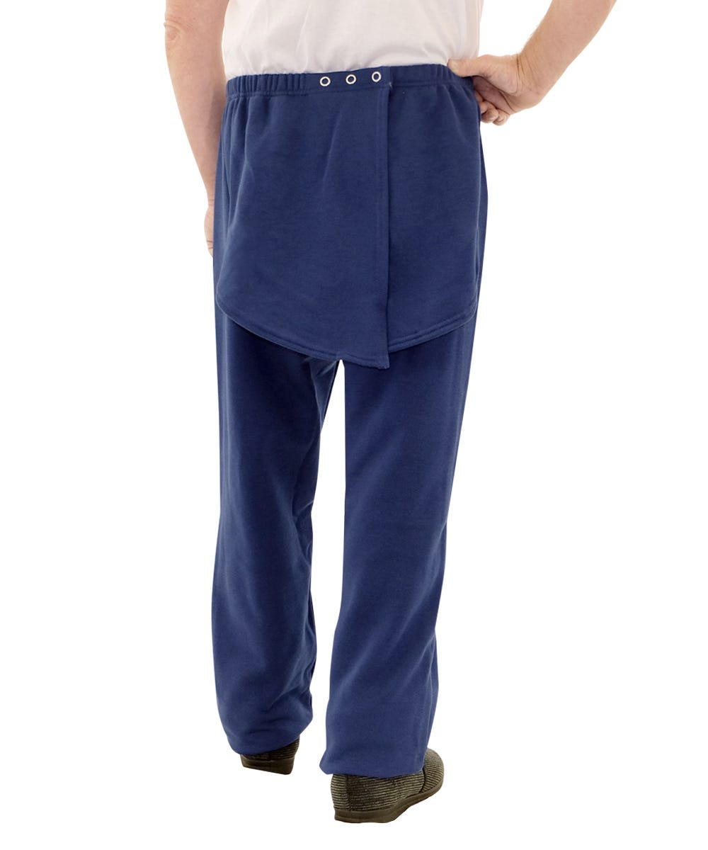 Men's Assisted Dressing Fleece Pant - Clearance - Silverts 3