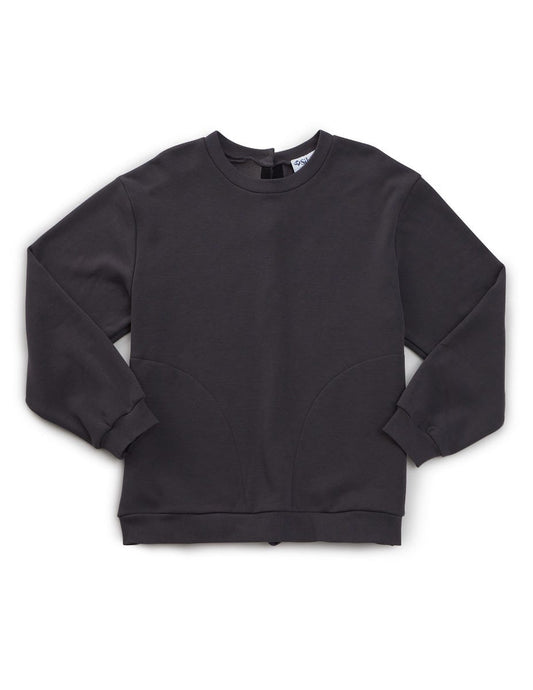 Men's Open Back Adaptive Fleece Sweatshirt - Clearance - Silverts 1