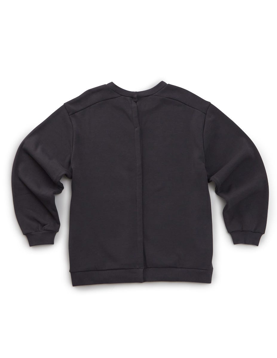 Men's Open Back Adaptive Fleece Sweatshirt - Clearance - Silverts 2