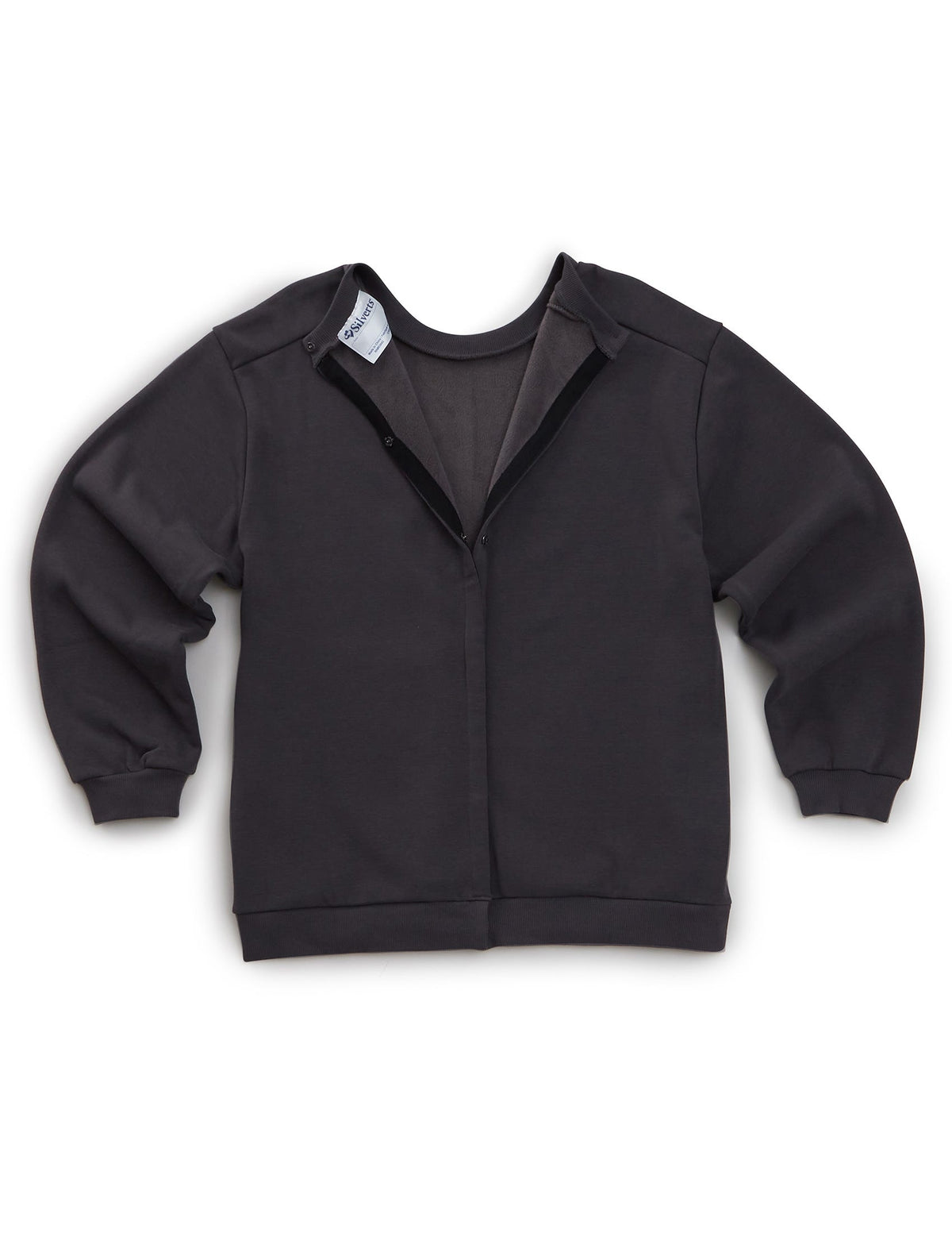 Men's Open Back Adaptive Fleece Sweatshirt - Clearance - Silverts 6