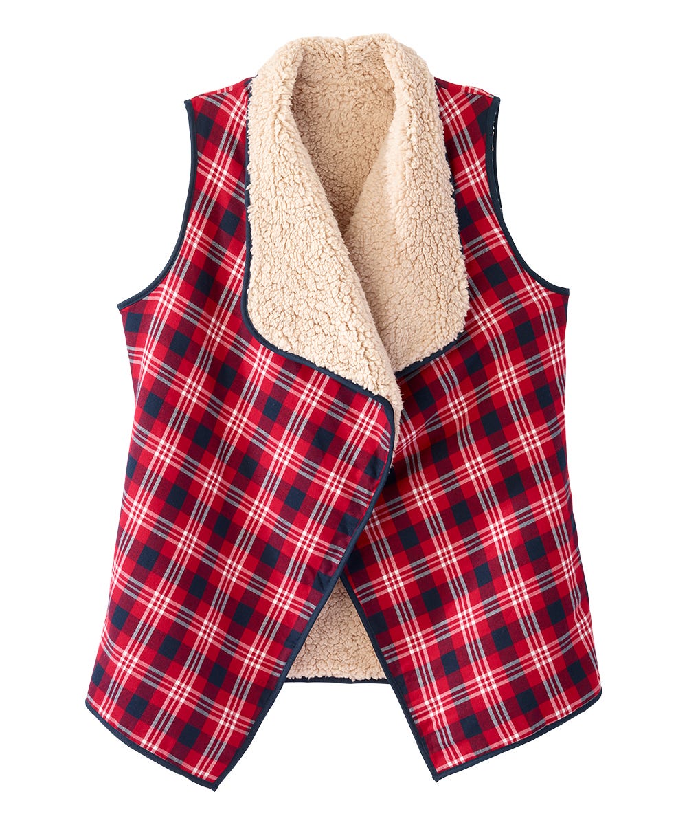Women's Reversible Sleeveless Shrug - Silverts 2