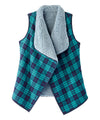 Women's Reversible Sleeveless Shrug - Clearance