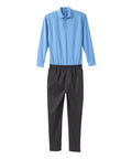 Men's Stay Dressed Jumpsuit with Long Sleeve Polo Shirt - Silverts 1