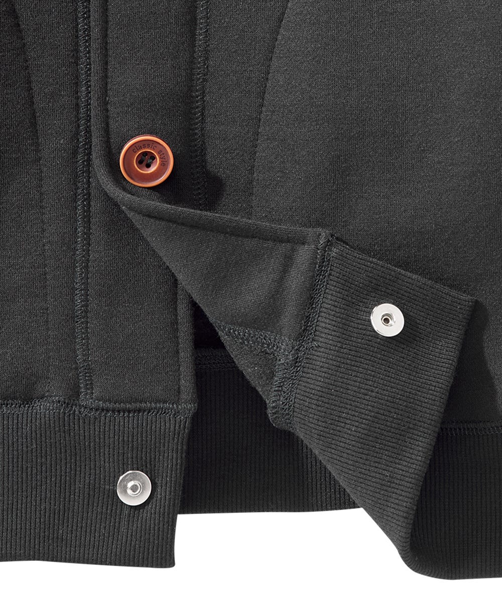 Men's Magnetic Button Front Cardigan Jacket - Silverts 7