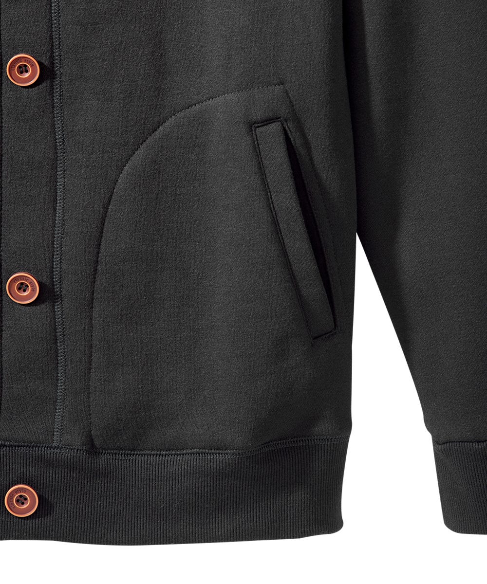 Men's Magnetic Button Front Cardigan Jacket - Silverts 9