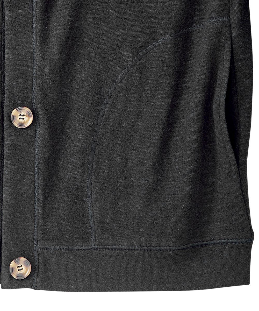 Men's Magnetic Button Front Cardigan - Silverts 4