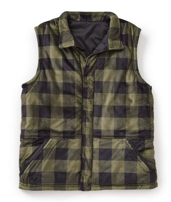 Men's Reversible Magnetic Front Vest - Silverts 4