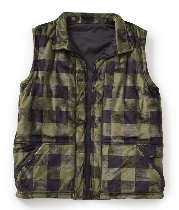 Men's Reversible Magnetic Front Vest - Silverts 3