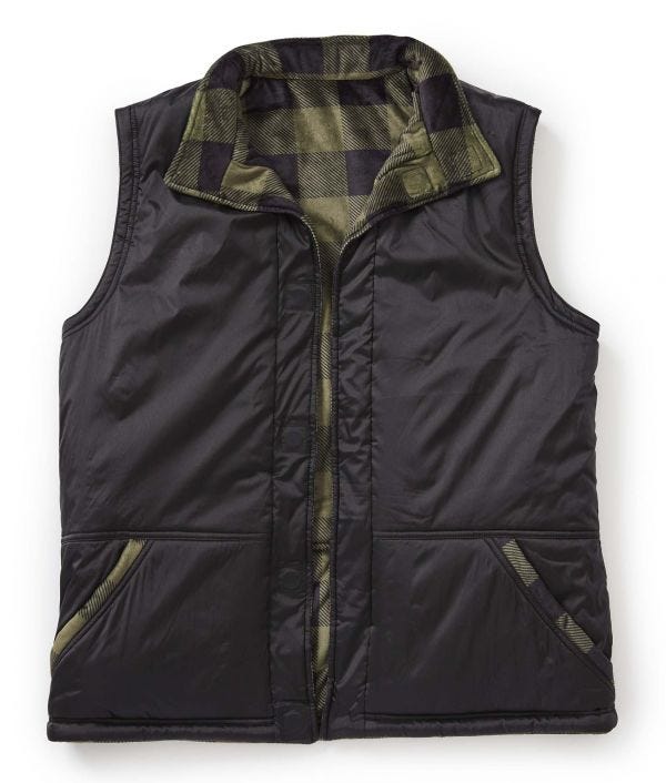Men's Reversible Magnetic Front Vest - Silverts 5
