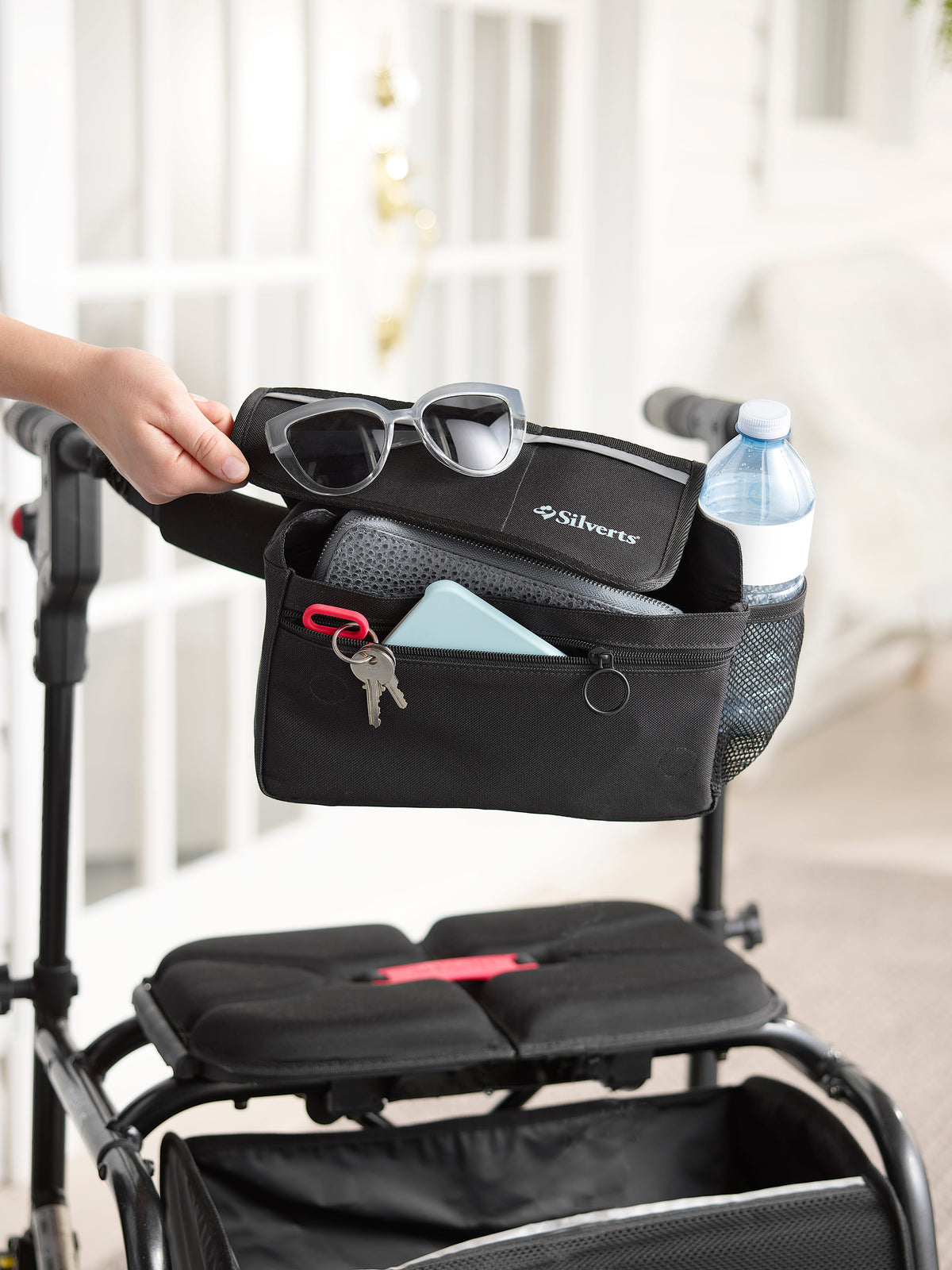 Wheelchair Walker Utility Bag - Silverts 2