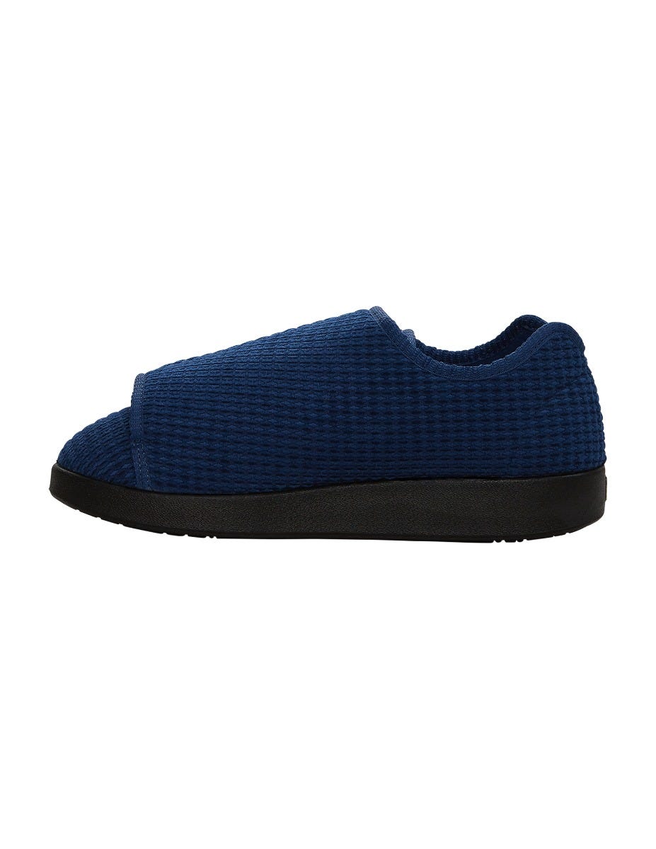 Men’s Slippers with Easy Closures – Adjustable Fit (Regular to Extra Wide) - Silverts 21