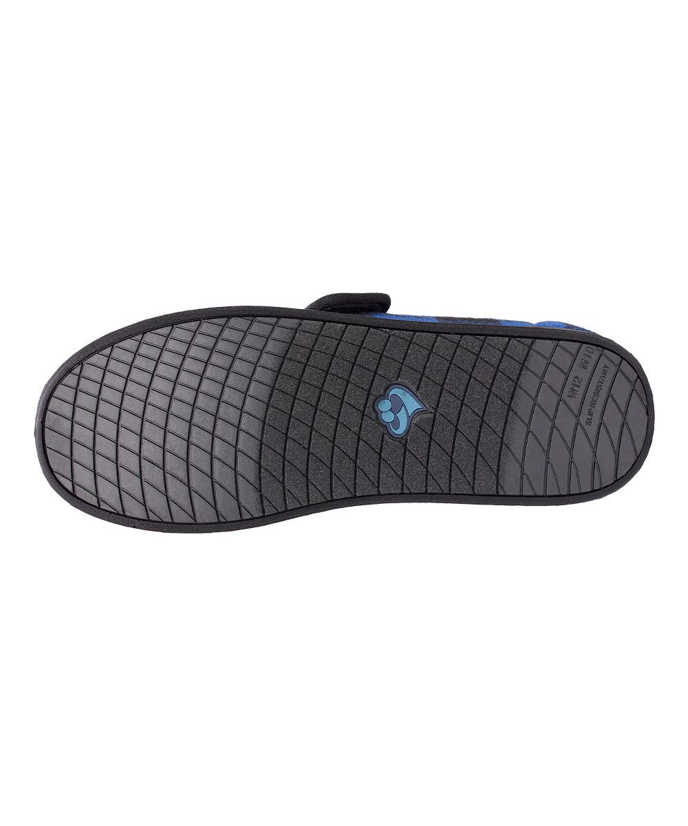 Men’s Soft Slippers with Easy Closures – Adjustable Fit (Regular to Extra Wide) - Silverts 13