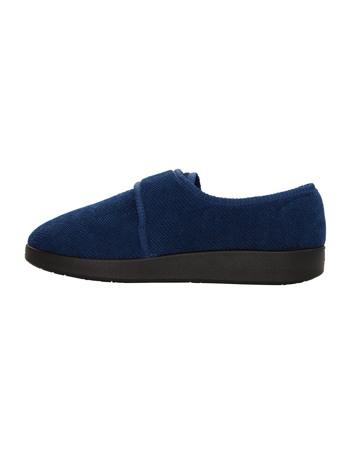 Men’s Soft Slippers with Easy Closures – Adjustable Fit (Regular to Extra Wide) - Silverts 35