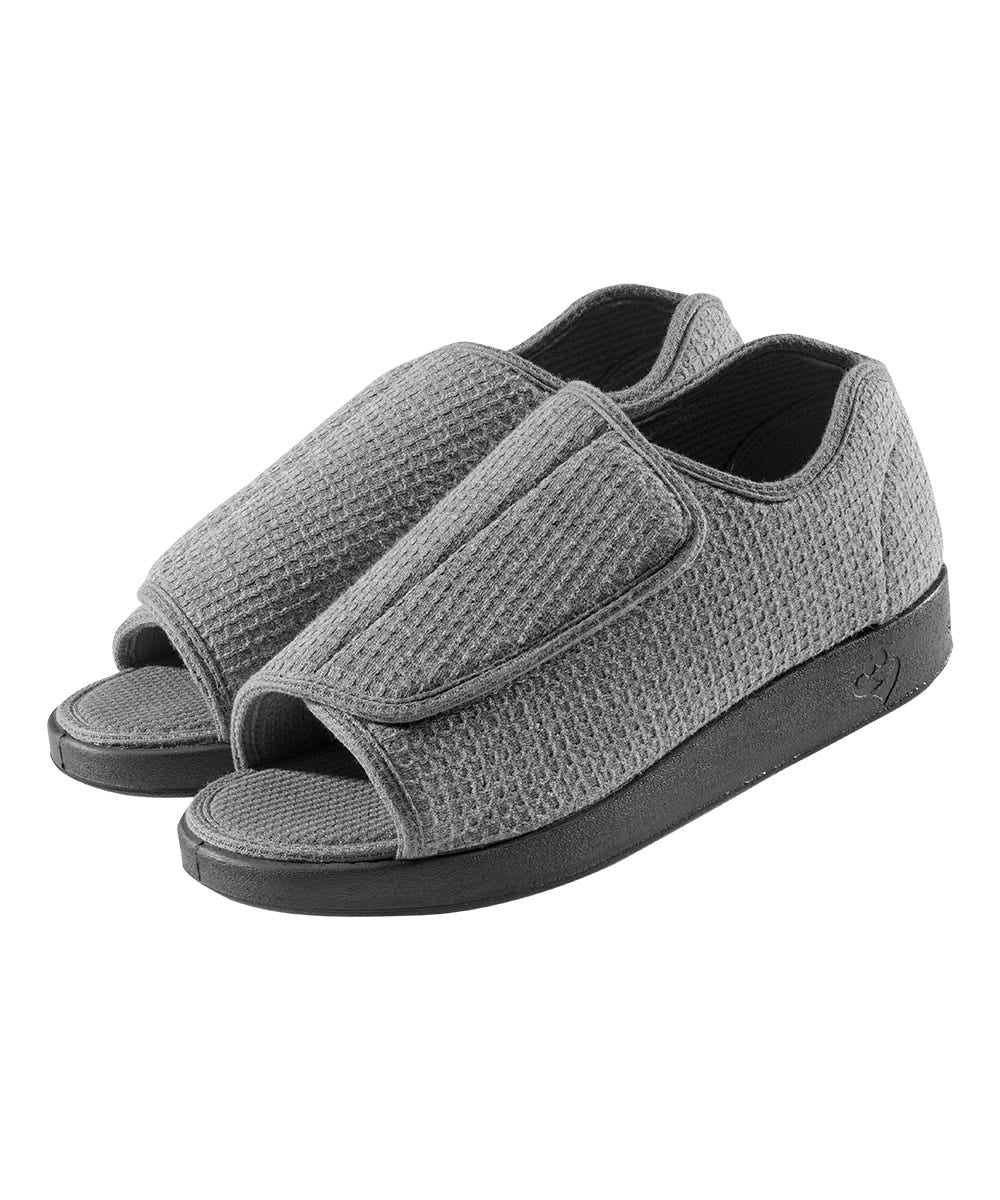 Men’s Open-Toe Shoes – Adjustable Fit (Regular to Extra Wide) - Silverts 12