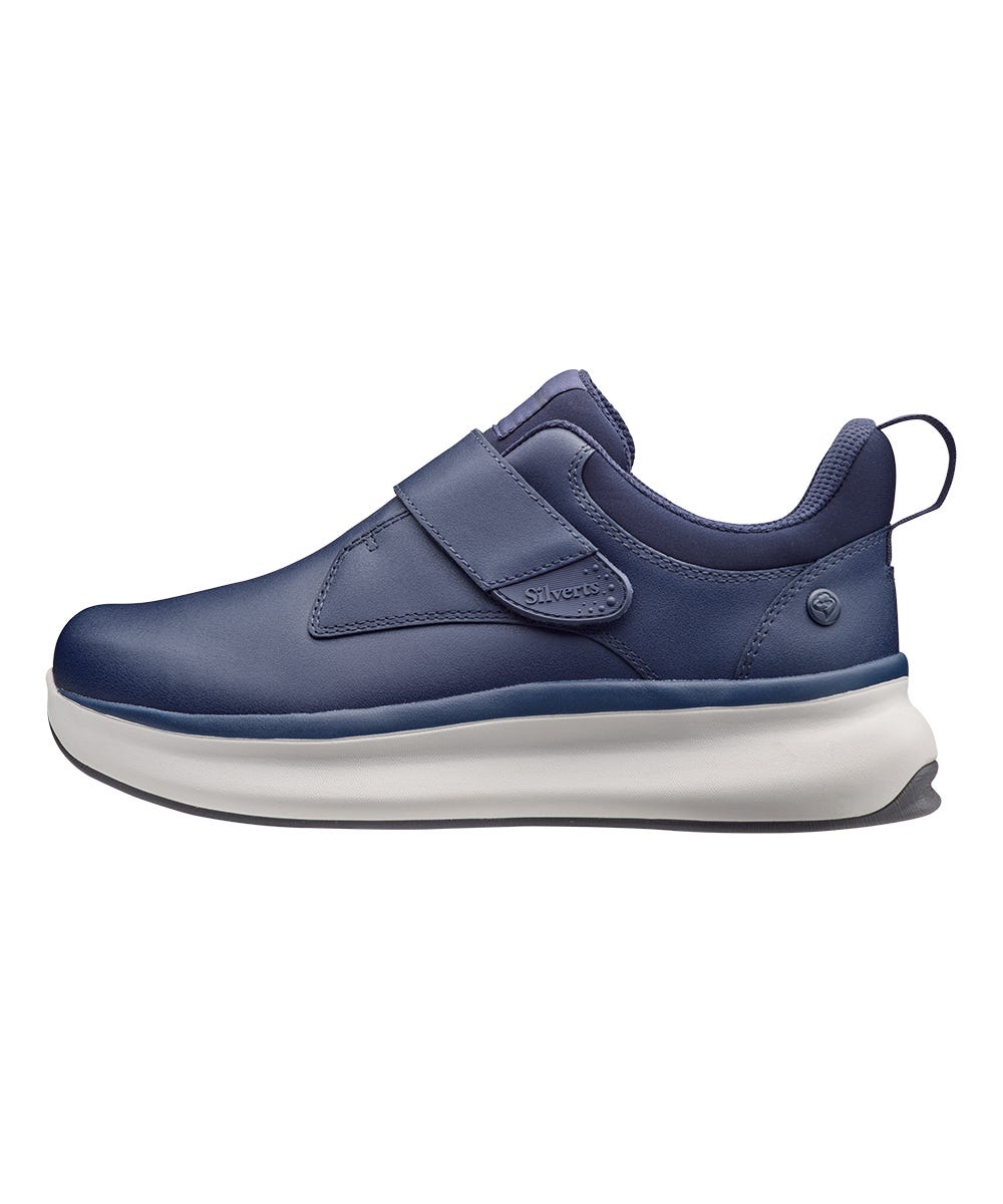 Men’s Single Strap Walking Shoes – Adjustable Fit (Regular to Extra Wide) - Silverts 30
