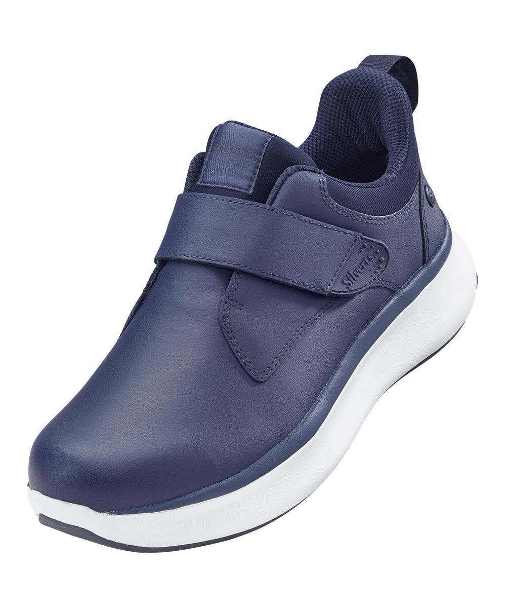 Men’s Single Strap Walking Shoes – Adjustable Fit (Regular to Extra Wide) - Silverts 32